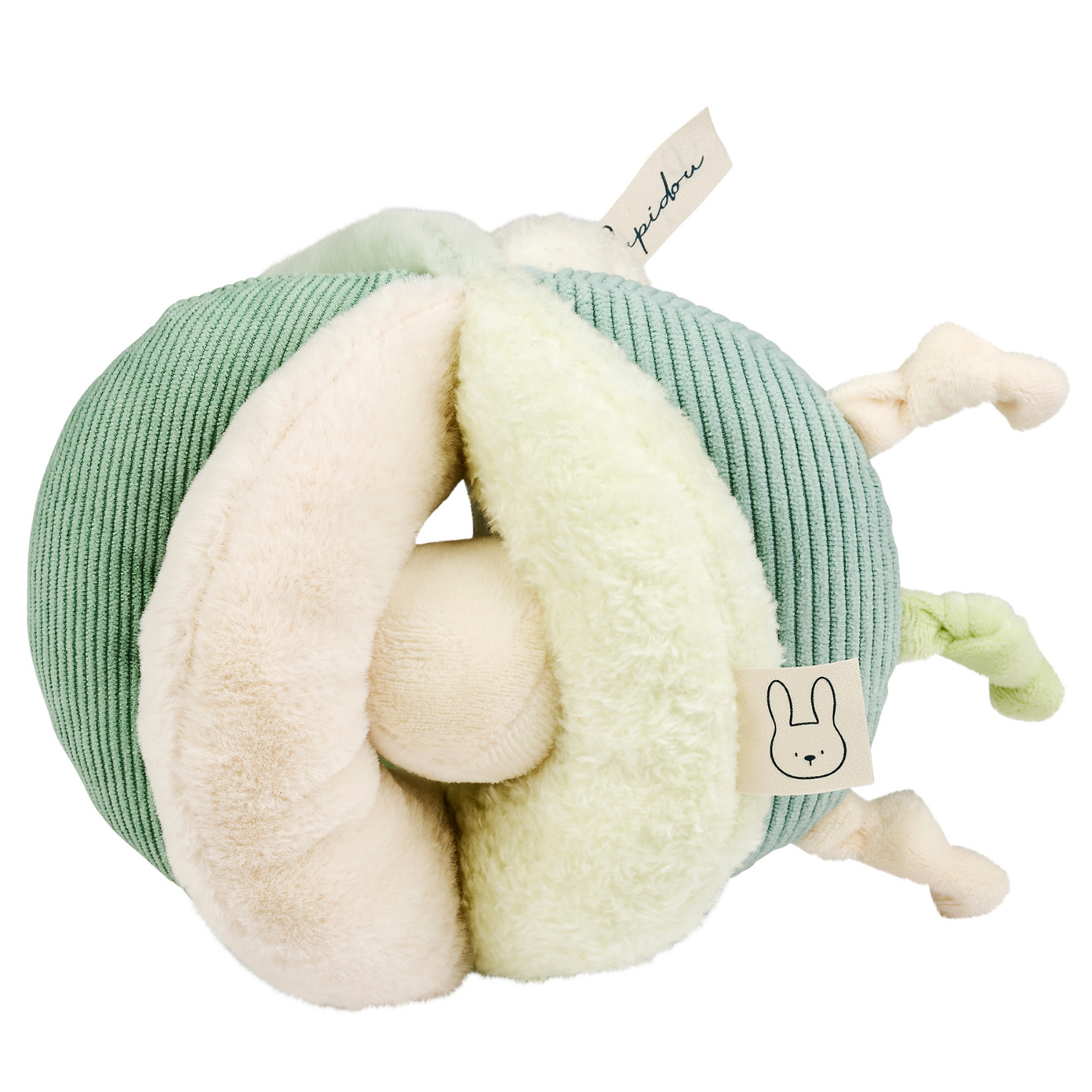 Lapidou Ball - Activity Plush - 17 cm - Linden Green [DE]