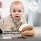 Lapidou Ball - Activity Plush - 17 cm - Sand [ES]