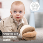 Lapidou Ball - Activity Plush - 17 cm - Sand [EN]