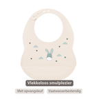 Mealtime Bib with Catch Tray - 28 cm - Sand [NL]