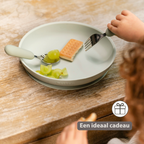 Mealtime Stainless Steel Cutlery Set - from 8 months - 12 cm - Linden Green [NL]