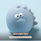 Baby Night Light Dino - 12 cm - Baby Gift - Blue [EN]