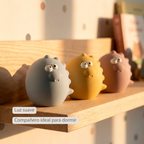Baby Night Light Dino - 12 cm - Baby Gift - Yellow [ES]