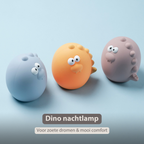 Baby Night Light Dino - 12 cm - Baby Gift - Yellow [NL]