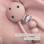 Silicone Pacifier Chain - 21 cm - Gradient Pink [NL]