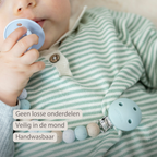 Silicone Pacifier Chain - 21 cm - Multi Green [NL]