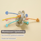 Silicone Montessori Baby Toy - 20 cm - Multicolor [DE]