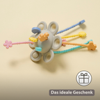 Silicone Montessori Baby Toy - 20 cm - Multicolor [DE]