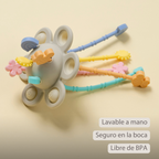 Silicone Montessori Baby Toy - 20 cm - Multicolor [ES]