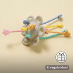 Silicone Montessori Baby Toy - 20 cm - Multicolor [ES]