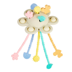 Silicone Montessori Baby Toy - 20 cm - Multicolor [FR]