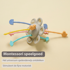 Silicone Montessori Baby Toy - 20 cm - Multicolor [NL]
