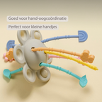 Silicone Montessori Baby Toy - 20 cm - Multicolor [NL]