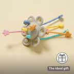 Silicone Montessori Baby Toy - 20 cm - Multicolor [EN]