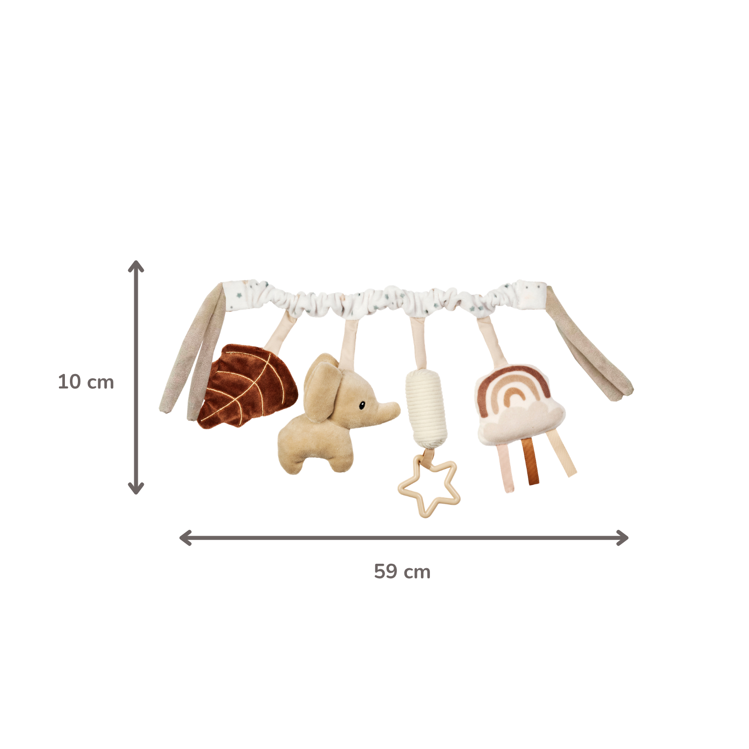 Lapidou Stroller Activity Play Arch - Beige [ES]