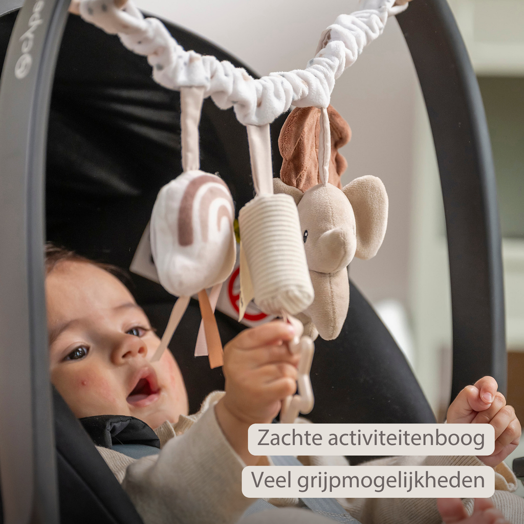 Lapidou Stroller Activity Play Arch - Beige [NL]