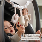 Lapidou Stroller Activity Play Arch - Beige [EN]