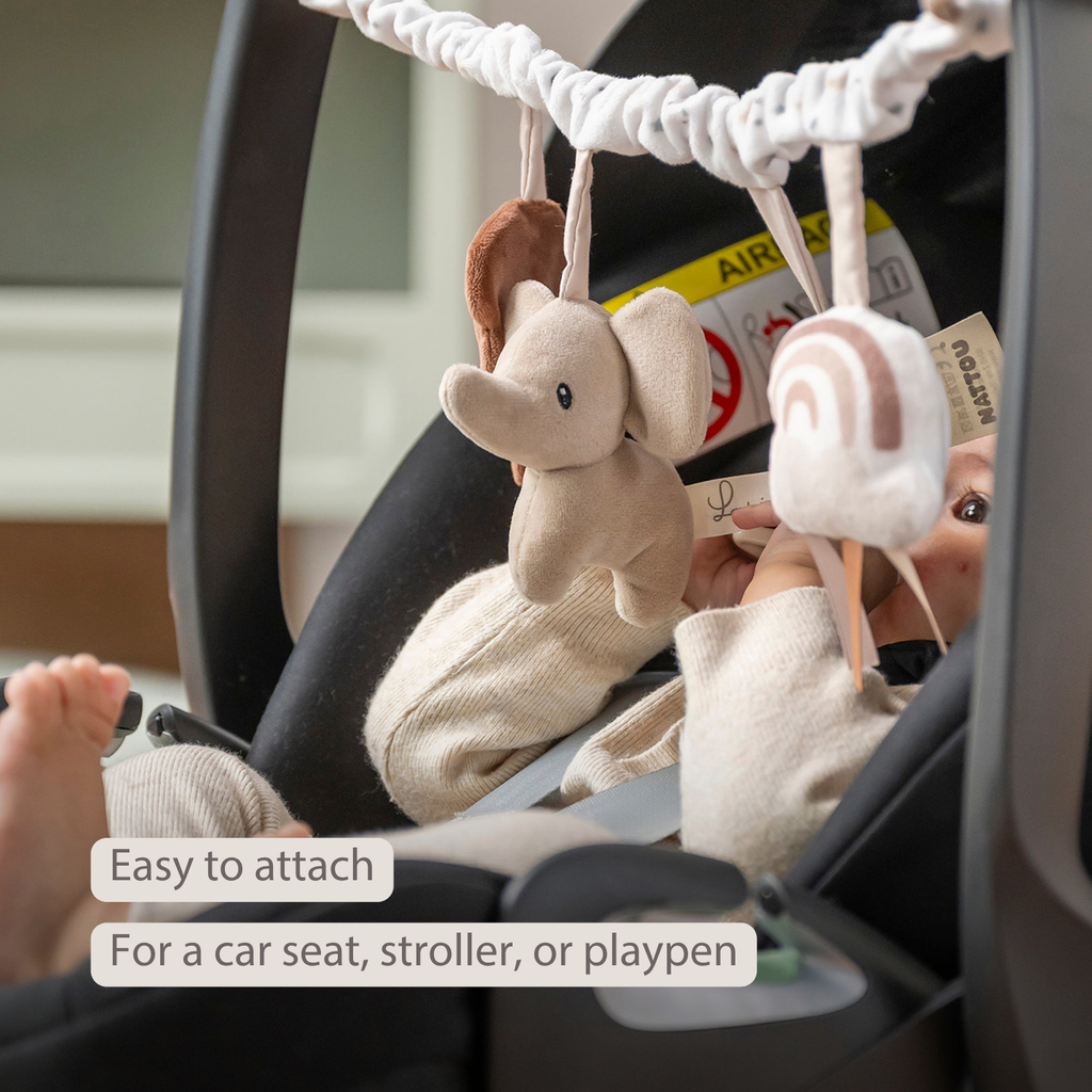 Lapidou Stroller Activity Play Arch - Beige [EN]