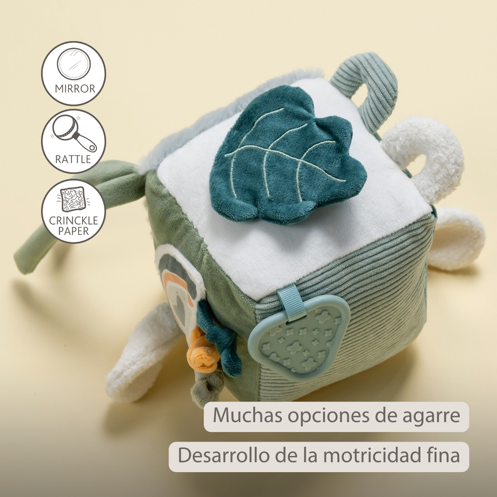 Lapidou Soft Activity Cube - 18 cm - Linden Green [ES]
