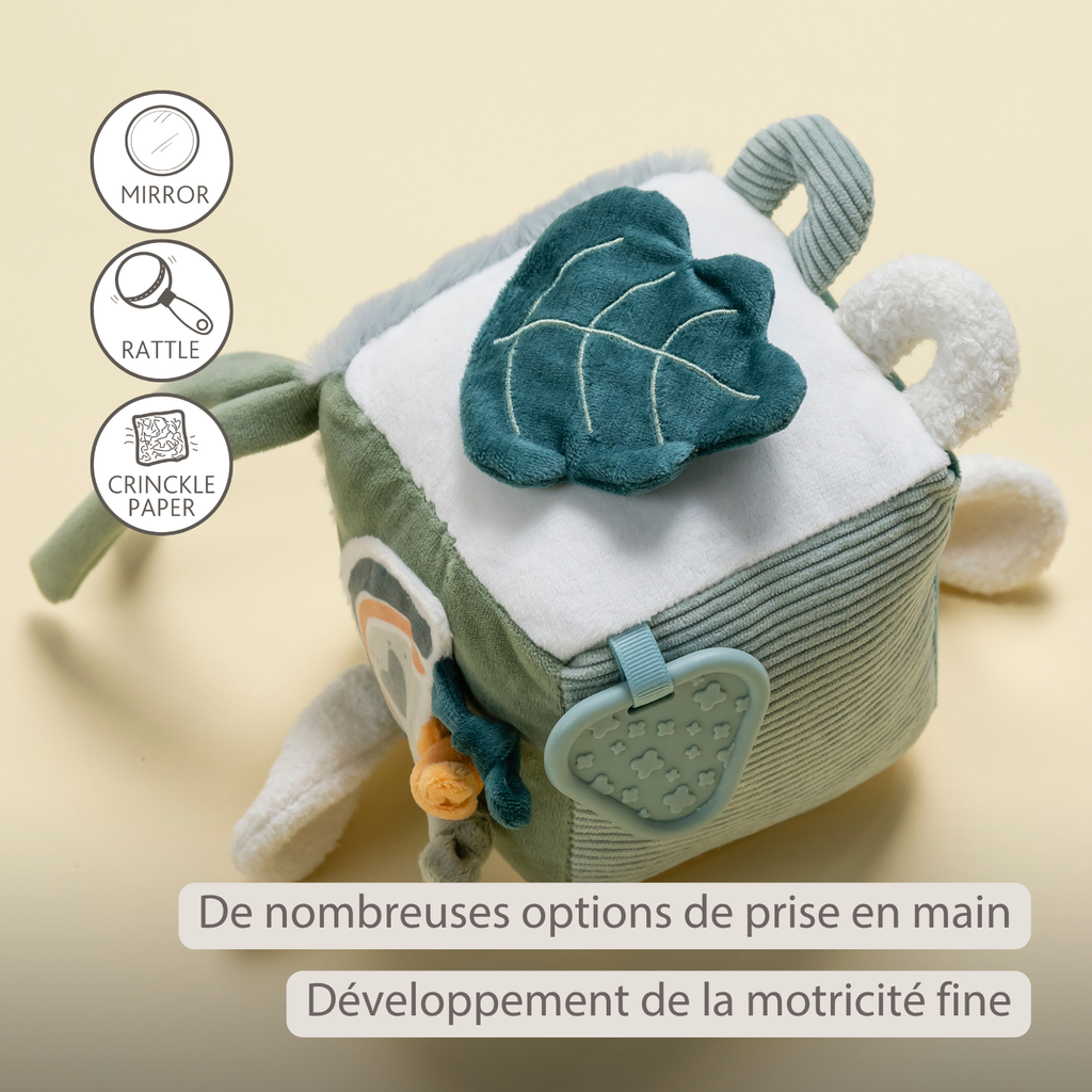Lapidou Soft Activity Cube - 18 cm - Linden Green [FR]