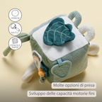 Lapidou Soft Activity Cube - 18 cm - Linden Green [IT]