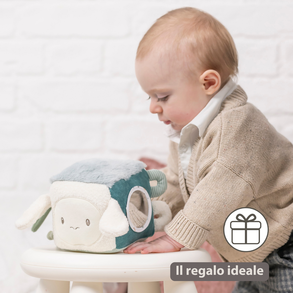 Lapidou Soft Activity Cube - 18 cm - Linden Green [IT]