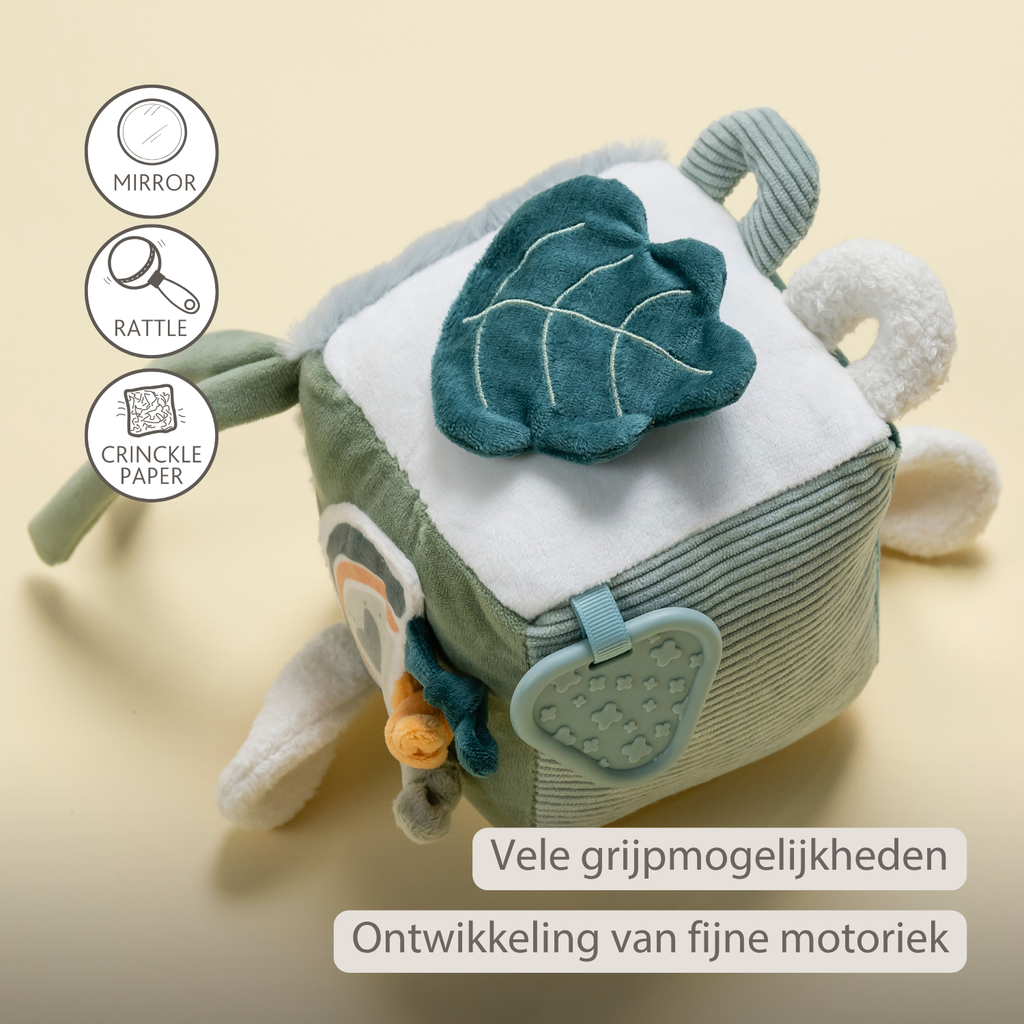 Lapidou Soft Activity Cube - 18 cm - Linden Green [NL]