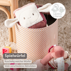 Lapidou Soft Activity Cube - 18 cm - Powder Pink [DE]