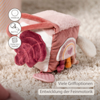 Lapidou Soft Activity Cube - 18 cm - Powder Pink [DE]