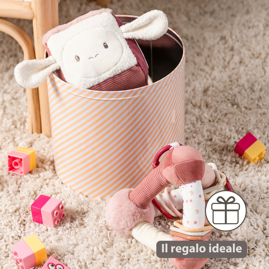 Lapidou Soft Activity Cube - 18 cm - Powder Pink [IT]