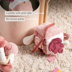 Lapidou Soft Activity Cube - 18 cm - Powder Pink [EN]
