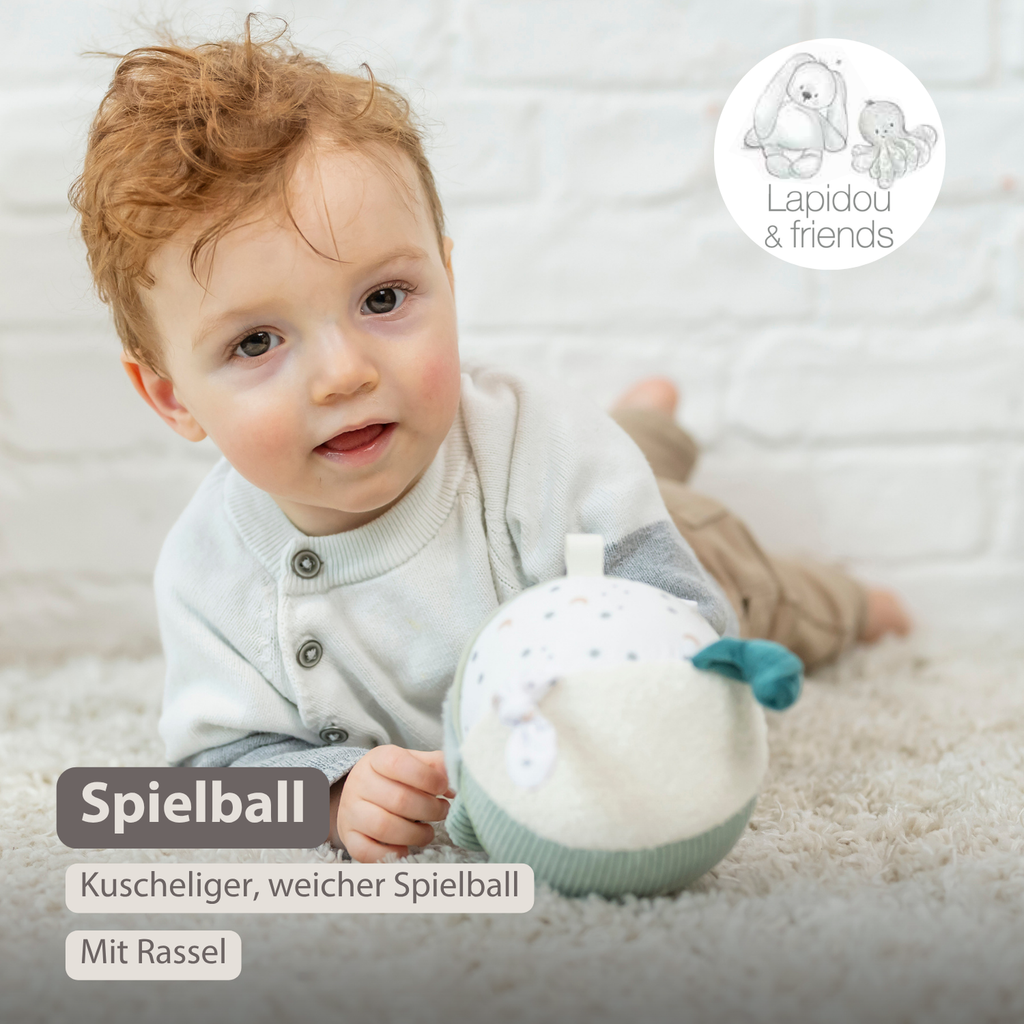 Lapidou Plush Ball - 15 cm - Linden Green [DE]