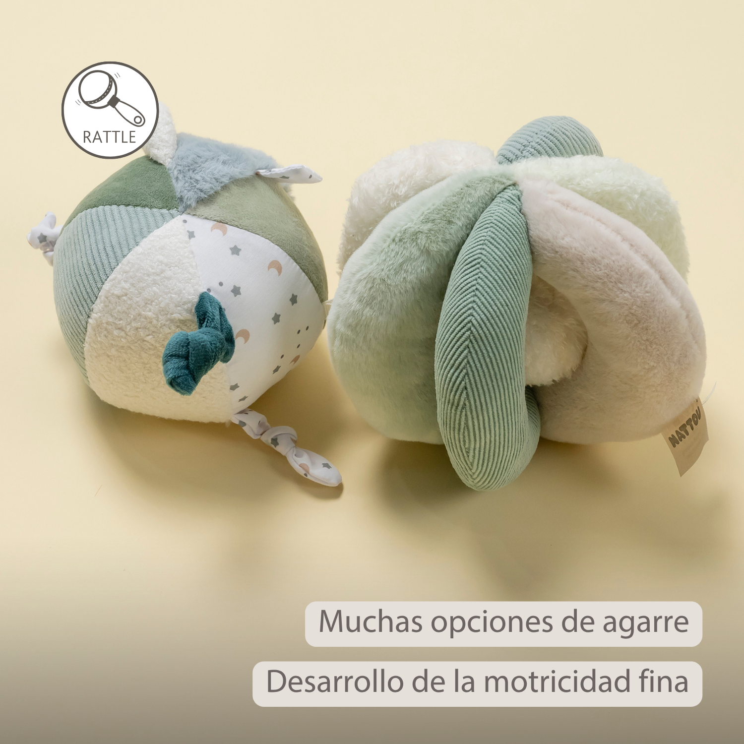 Lapidou Plush Ball - 15 cm - Linden Green [ES]
