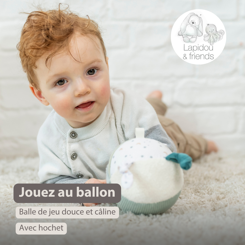 Lapidou Plush Ball - 15 cm - Linden Green [FR]