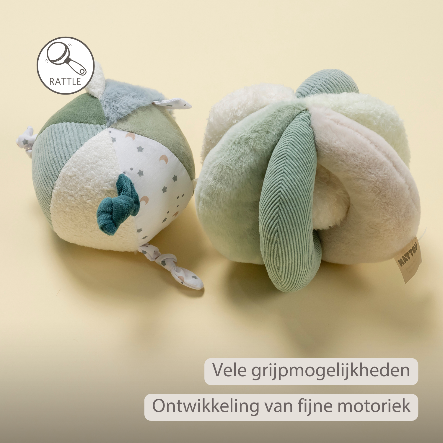 Lapidou Plush Ball - 15 cm - Linden Green [NL]