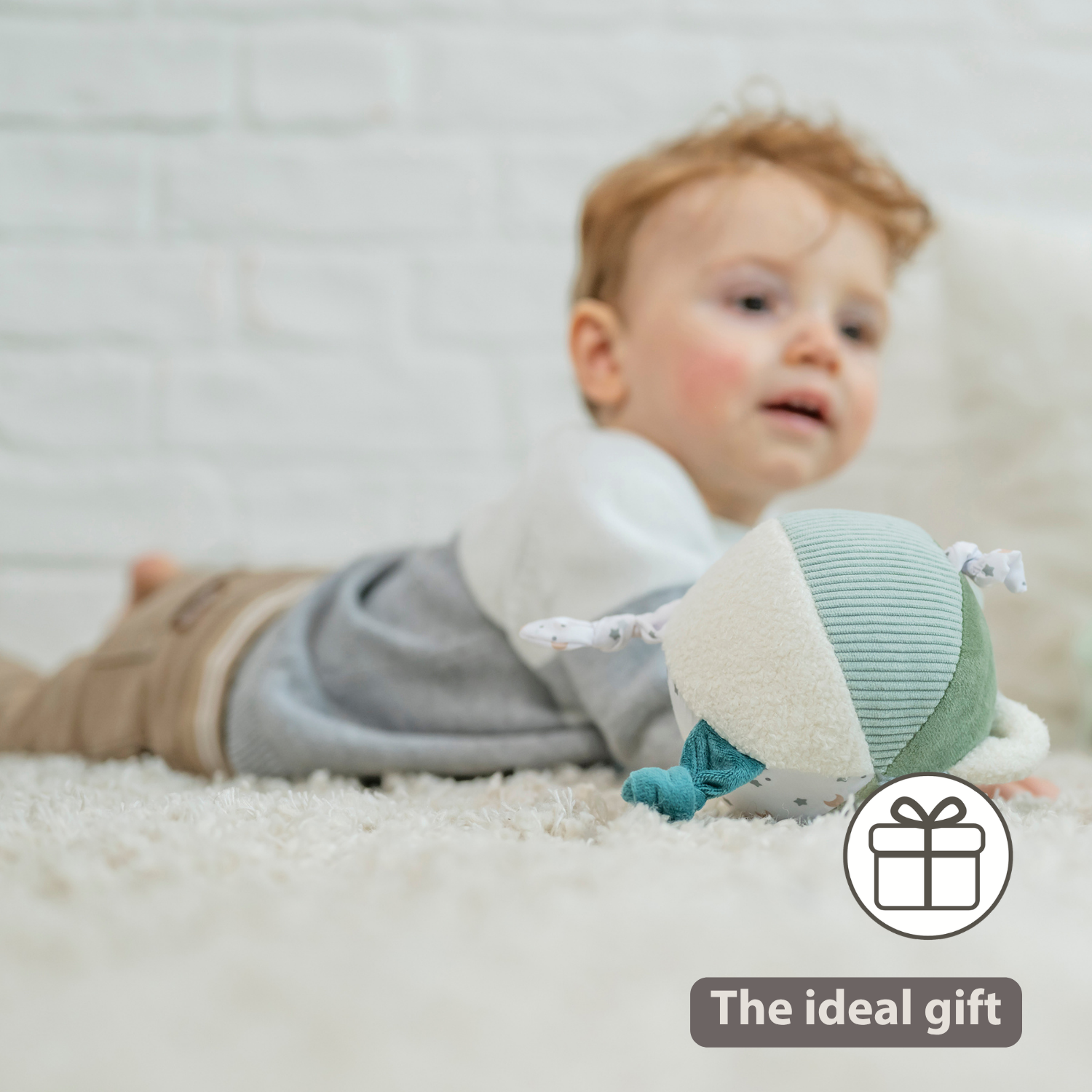 Lapidou Plush Ball - 15 cm - Linden Green [EN]