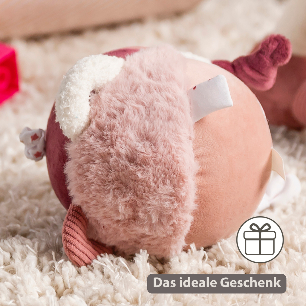 Lapidou Plush Ball - 15 cm - Powder Pink [DE]