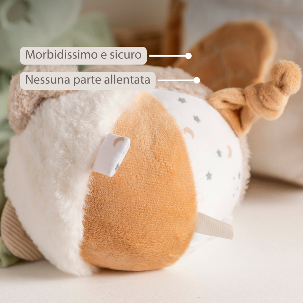 Lapidou Plush Ball - 15 cm - Beige [IT]