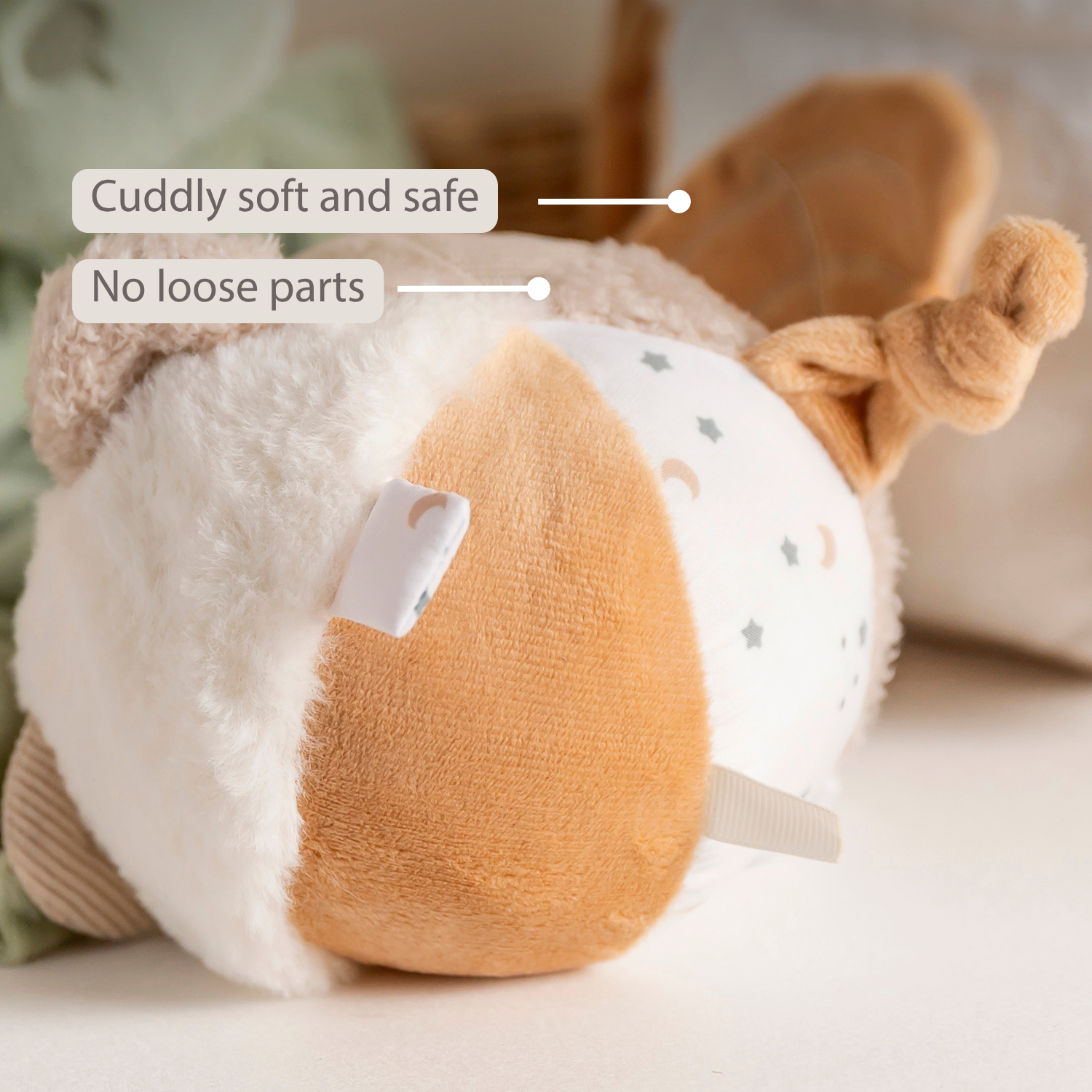 Lapidou Plush Ball - 15 cm - Beige [EN]