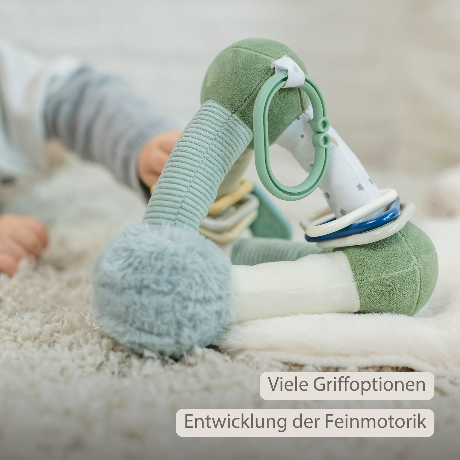 Lapidou Soft Activity Pyramid - 20 cm - Linden Green [DE]