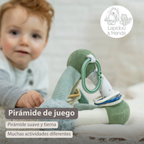 Lapidou Soft Activity Pyramid - 20 cm - Linden Green [ES]