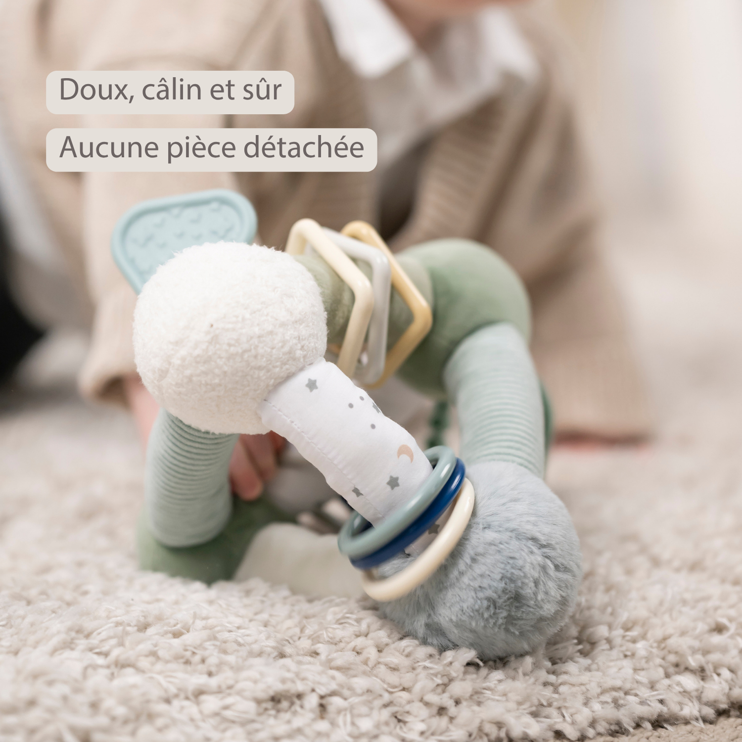 Lapidou Soft Activity Pyramid - 20 cm - Linden Green [FR]