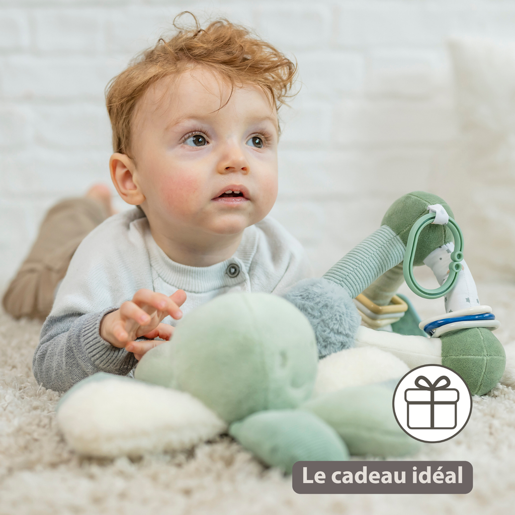 Lapidou Soft Activity Pyramid - 20 cm - Linden Green [FR]