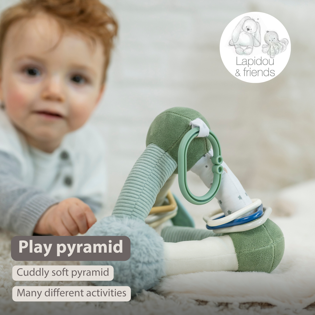 Lapidou Soft Activity Pyramid - 20 cm - Linden Green [EN]