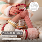 Lapidou Soft Activity Pyramid - 20 cm - Powder Pink [ES]