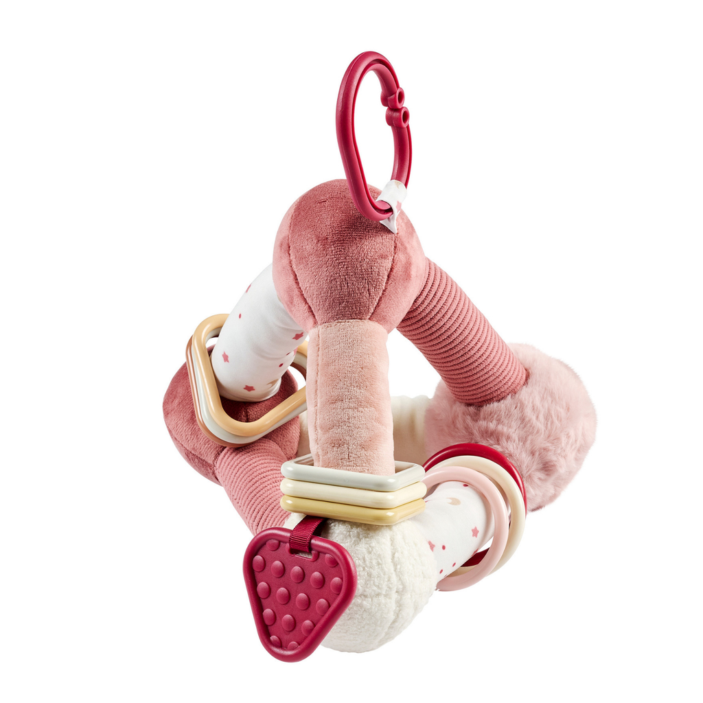 Lapidou Soft Activity Pyramid - 20 cm - Powder Pink [NL]