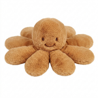 Lapidou Doudou Plush Octopus Rattle - 25 cm - Warm Beige [NL]