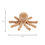 Lapidou Doudou Plush Octopus - 22 cm - Warm Beige [DE]