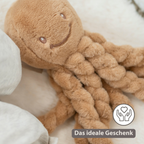 Lapidou Doudou Plush Octopus - 22 cm - Warm Beige [DE]