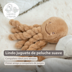 Lapidou Doudou Plush Octopus - 22 cm - Warm Beige [ES]